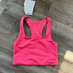 Girlfriend Collective Pink Sports Bra Top NWT Size XS